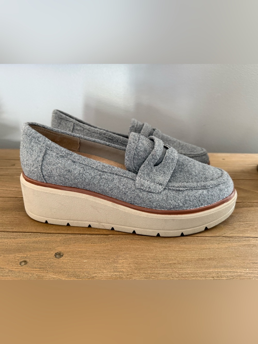 Dr. Scholl's Nice Day Max Wedge Penny Loafer Size 10